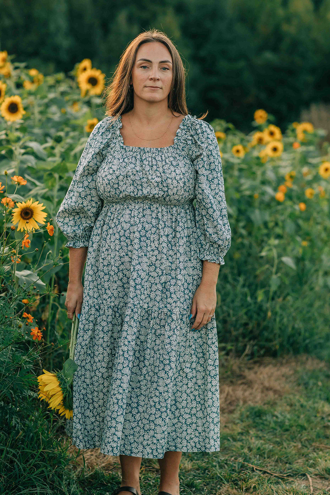 Makelle Dress--blue